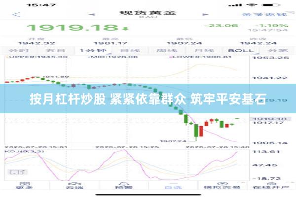 按月杠杆炒股 紧紧依靠群众 筑牢平安基石